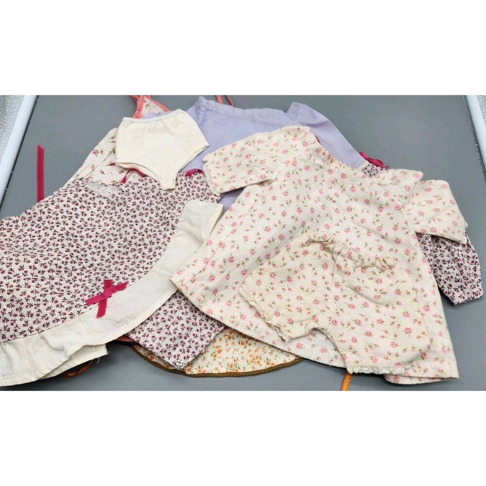 Vintage Doll Clothing Lot Homemade and Store Bought Mixed See Photos